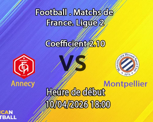 Pronostic Annecy – Montpellier