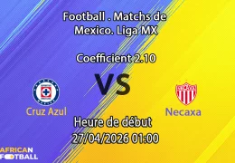 Pronostic Cruz Azul – Necaxa