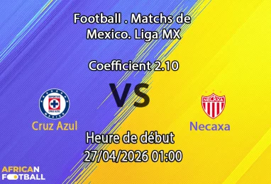 Pronostic Cruz Azul – Necaxa