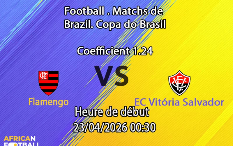 Pronostic Flamengo – EC Vitória Salvador