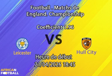 Pronostic Leicester – Hull City