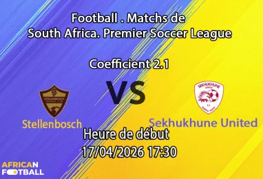 Pronostic Stellenbosch – Sekhukhune United