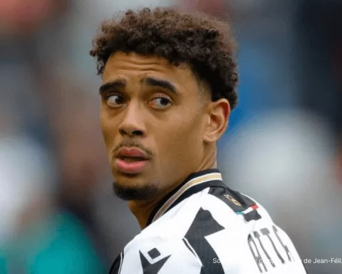 Arthur Atta milieu de Udinese Calcio Rising Star Serie A avril 2026 — transfert Premier League ou Napoli attendu à l'été 2026
