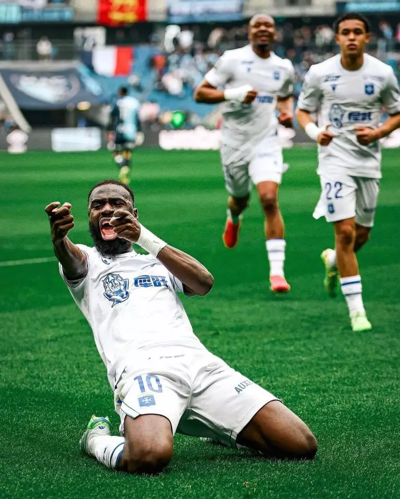 Stade de l'Abbé-Deschamps d'Auxerre lors d'un match de Ligue 1 saison 2025-2026
