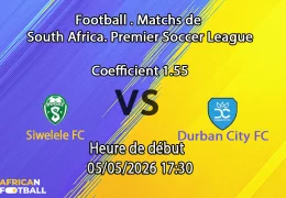 Pronostic Siwelele FC – Durban City FC