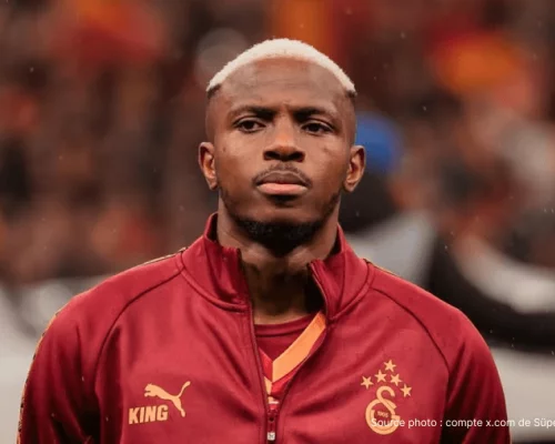 Victor Osimhen attaquant de Galatasaray associé au Real Madrid lors du mercato estival 2026