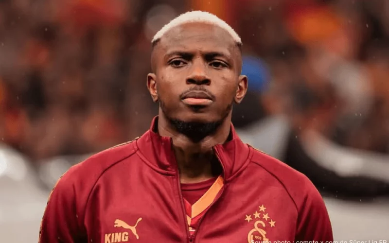 Victor Osimhen attaquant de Galatasaray associé au Real Madrid lors du mercato estival 2026