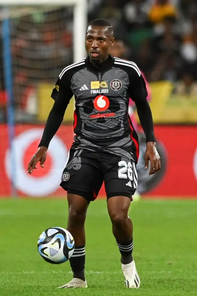 Bandile Shandu latéral Orlando Pirates 31 ans né Pietermaritzburg 19 jan 1995 valeur 453k€ libre 2026