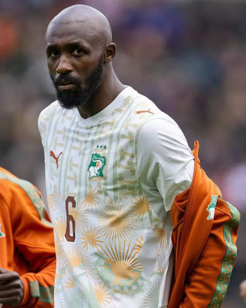 Seko Fofana sous le maillot de la Côte d'Ivoire CAN 2023 vainqueur, Mondial 2026 groupe E
