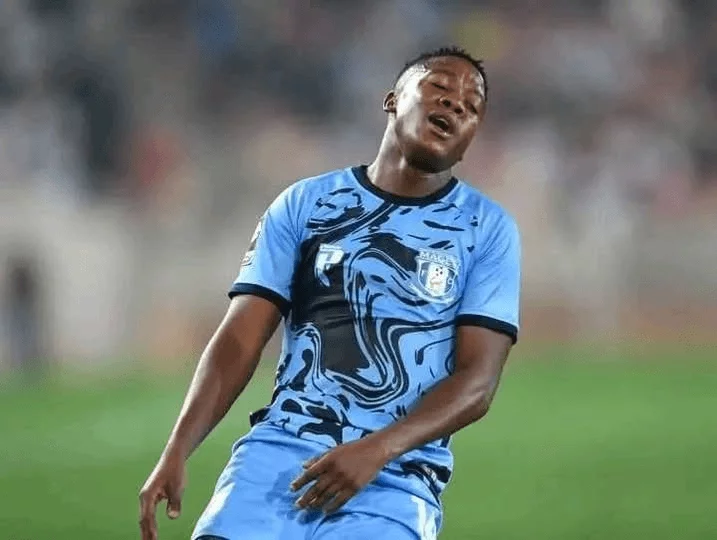 Maloisane Mokhele sous le maillot de Siwelele FC en Betway Premiership, saison 2025-2026
