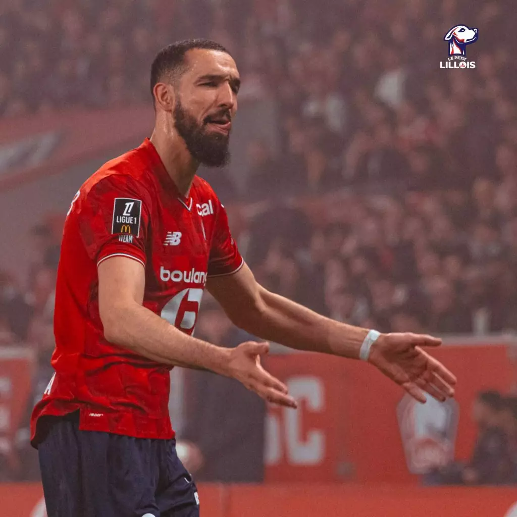 Nabil Bentaleb prolongation LOSC – milieu algérien au stade Pierre-Mauroy, juin 2026