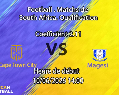 Pronostic Cape Town City – Magesi
