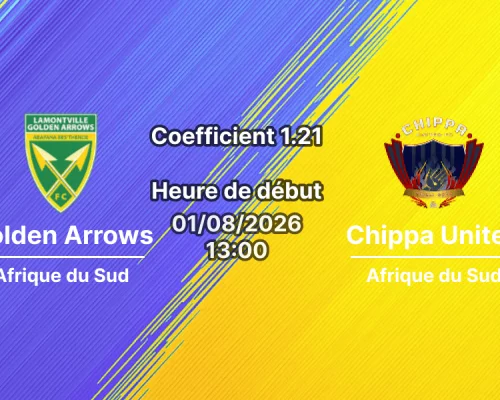 Pronostic Lamontville Golden Arrows Chippa United – Durban, Betway Premiership 2026-27, 1er août