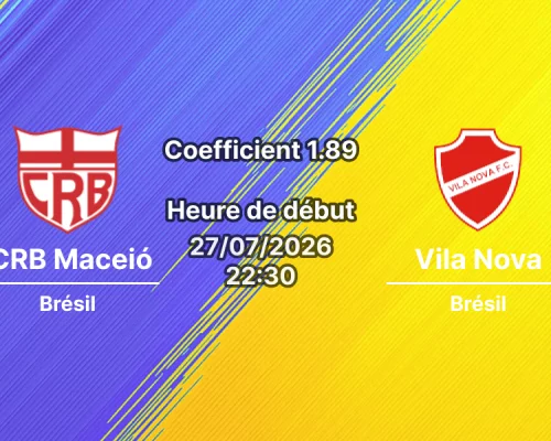 Pronostic CRB Maceió – Vila Nova