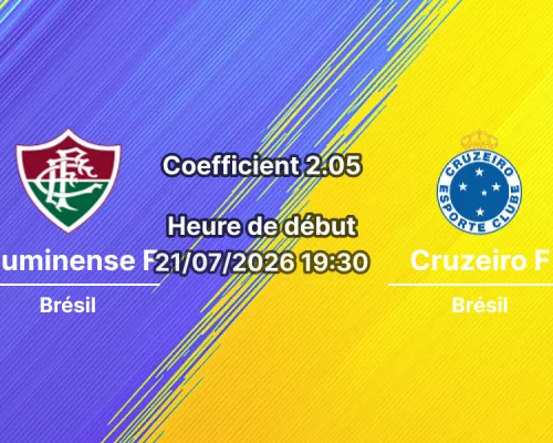 Pronostic Fluminense Cruzeiro femmes – Estádio Luso-Brasileiro Rio de Janeiro, Copa do Brasil Féminin 8es de finale, 21 juillet 2026