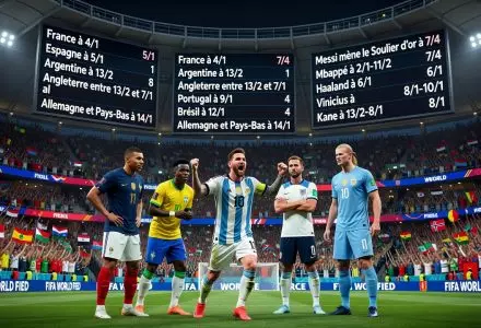 Cotes de la Coupe du Monde : notre suivi expert des huitièmes de finale